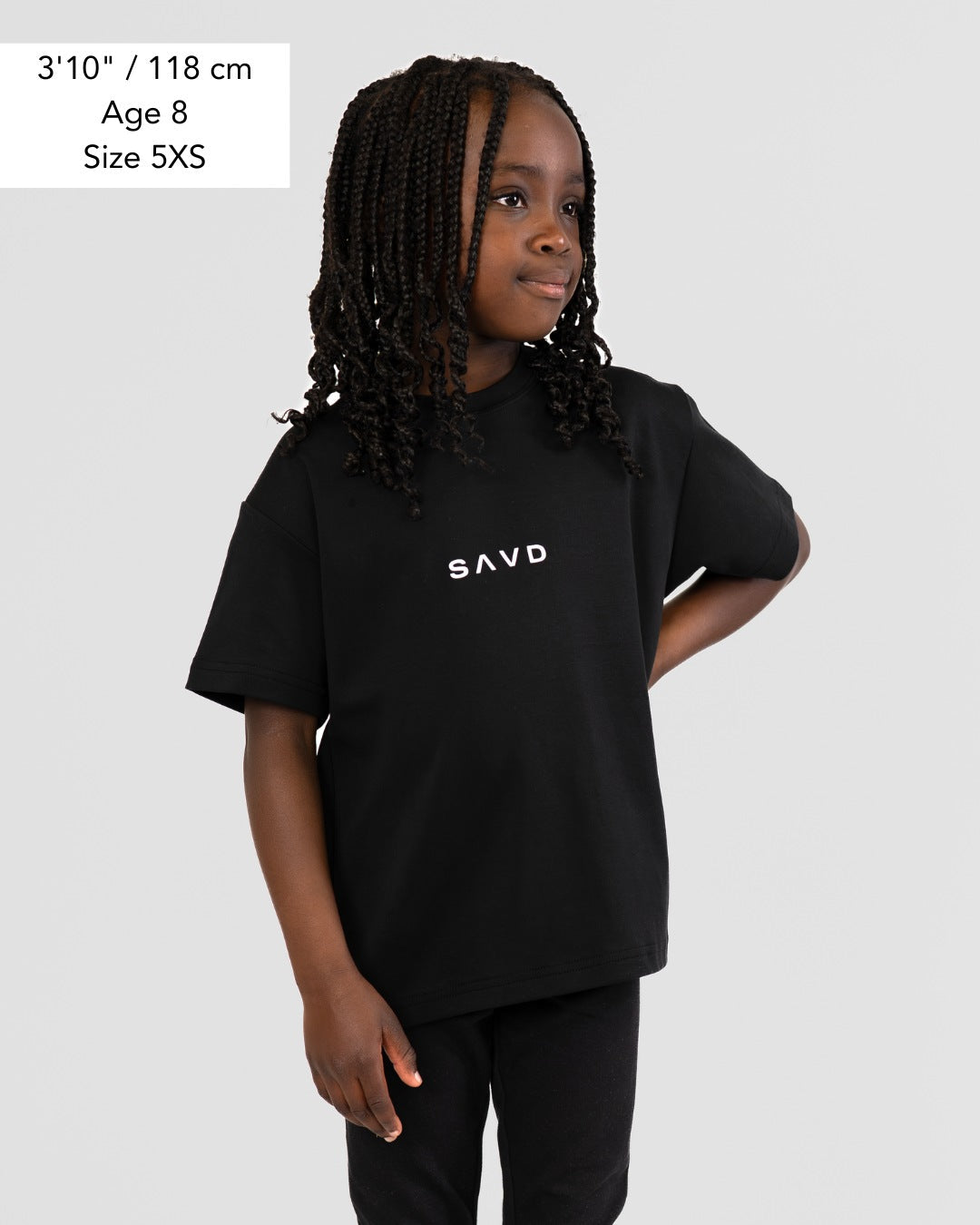 Joshua 1:9 'Lion' Youth Oversized T-shirt